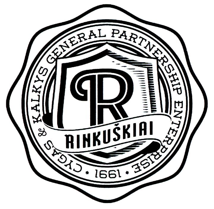 Prekės ženklas: R RINKUŠKIAI ČYGAS & KALKYS GENERAL PARTNERSHIP ENTERPRISE 1991